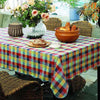 PVC Nappe Table Cloth Plastic Waterproof Oilproof