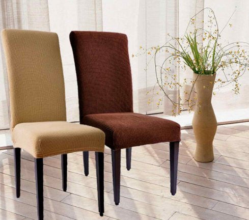 22 colours cotton Elastic chair seat cover dining table chair