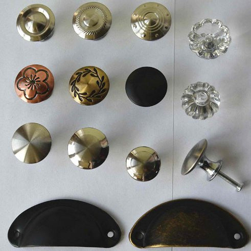 Stainless steel Door Drawer Cabinet Wardrobe Pull Handle Knobs furniture