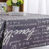 High-grade Tropical table cover tablecloth cotton table