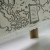 Table Cloth World Map High Quality Lace Tablecloth Decorative Elegant