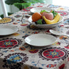 Ethnic style quality cotton &linen lacework dining tablecloth