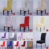 Spandex Stretch Dining Chair Cover Machine Washable Restaurant