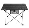 Portable Camping Table Outdoor Golden Aluminium Alloy Foldable